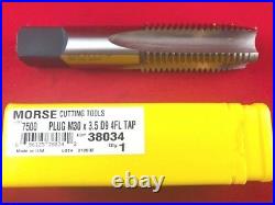 M30 X 3.5 30MM PLUG High Speed Steel hand tap USA D9 Morse 38034
