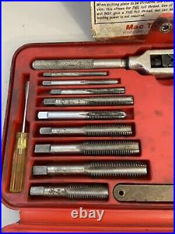 MAC TOOLS 8017TS METRIC Tap and Die Super Set- Missing One Small Bit- FREE SHIP