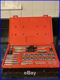 MAC TOOLS TAP AND DIE SET METRIC 40 PIECE Excellent Condition FREE SHIPPING