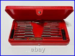 MAC Tools USA Metric METRIC8017TS Tap & Die Set Lot Rethreading Kit in Red Case