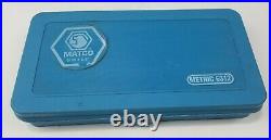 MATCO Tools Automotive Metric Tap & Die Set In Blue Case 42 Piece 6312