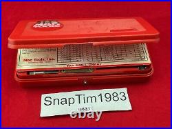 Mac Tools 42 Pc. Metric Tap And Die Set 8017ts Made In The USA