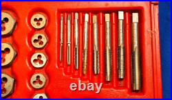 Mac Tools 76 piece SAE & MARETIC tap and die set COMPLETE VG COND TT244 no rust