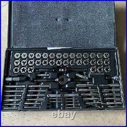 Master Mechanic 75 Piece Tap and Die Threading Set Fractional & Metric