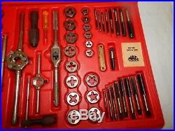 Matco Tools 76-Piece Machine Screw Fractional & Metric Tap & Die Set 676TD &CASE