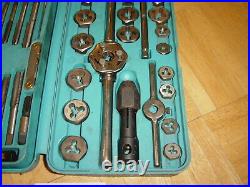 Matco Tools Automotive Metric Tap & Die Set In Blue Case 41 Piece 6312