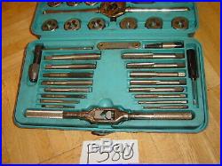 Matco Tools Automotive Metric Tap & Die Set In Blue Case 41 Piece 6312