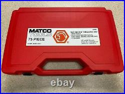Matco Tools Master Tap & Die Threading Set 75 Pieces SAE & Metric 675TD
