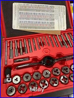Matco Tools TD40M 40pc Tap and Die Threading Set Metric Great Condition