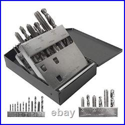 Metric Tap and Drill Bit Set 18 Piece High Speed Steel Industrial Power Tools