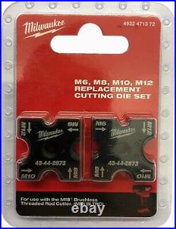 Milwaukee Threaded Rod Cutting Dies Pair For M18bltrc 4932471372