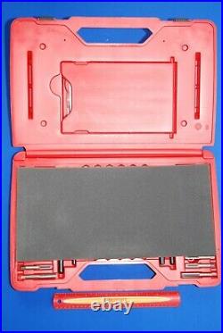 NEW Snap-On 117 Pc Fractional & Metric Tap and Die Set withExtractors & Drill Bits