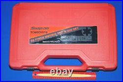 NEW Snap-On Tools 25 Piece Large Metric Tap and Die Set TDM99117B