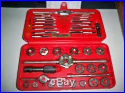 NEW Snap-on TDM117A 41-piece 3 to 12 mm NF / NC METRIC Tap and Die Set MADE USA