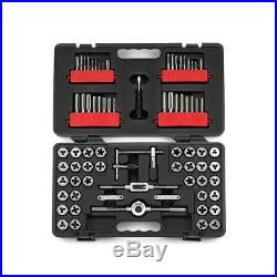 New CRAFTSMAN 75 piece Tap & Die Set Combo & CASE Carbon Steel SAE Inches Metric