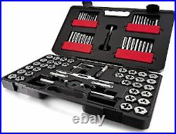 New Craftsman 75 PC Combination Tap & Die Carbon Steel Set 52377 + Free Shipping