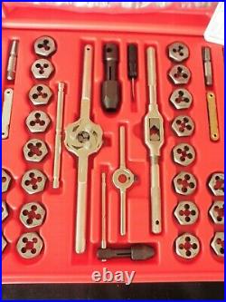 New Matco Tools 117 Piece Deluxe Tap And Die Threading Set 676tdp Pre-owned