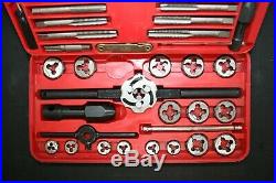 Pre-Owned SNAP-ON Metric Tap & Die Set TDM-117A withDouble Hex in Snap-On Case
