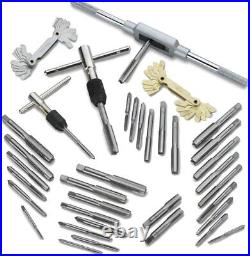 SAE and Metric Tap and Die Set, Alloy Steel Taps and Dies with Hexagon T-Type