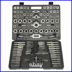SAVAGE 115pce TAP AND DIE SET METRIC IMPERIAL SAE UNC/UNF TUNGSTEN BORDO 50-S1