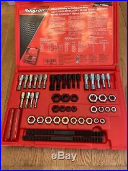 SNAP-ON RTD48 48 Piece Master SAE and Metric Thread Restorer Kit Tap and Die Set