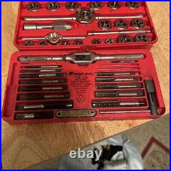 SNAP ON TOOLS Tap & Due Set TDM 117A Metric with case