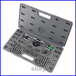 Screw Tap Die Thread Cutting Tapping Hand Tool Kit Alloy Steel Machine Hand Use