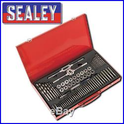 Sealey Ak3076 Tap & Die Set 76pc Split Dies Metric Workshop Garage Tool Set