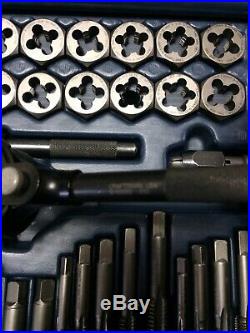 Sears Craftsman 50 Piece Tap & Die Tool Set #52381 USA SAE/Metric Lot# L