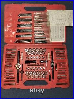 Snap-On 117 Piece Tap and Die Set SAE/Metric TDTDM117A