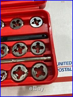 Snap On 42pc Metric Tap and Die Set TDM-117A in Case New O