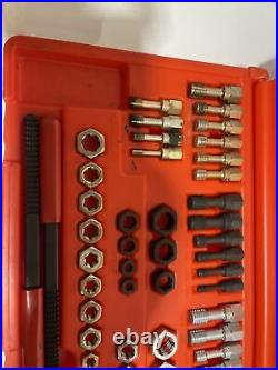 Snap On 48pc Rethreading Set Fractional & Metric In Case RTD48