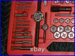 Snap On 76 Pc Tap and Die Set TDTDM500A Metric and SAE Complete