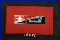 Snap On 76 Piece Tap and Die Set TDTDM500 Metric and SAE Complete