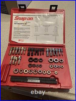 Snap-On RTD48 48 Piece SAE and Metric Thread Restorer Kit See Description