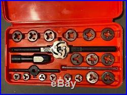 Snap-On TDM-117A Metric Tap and Die Set. Used. Missing 1 piece
