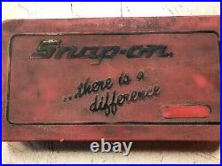 Snap On TDM-117A Tap & Die Set Made in USA (Missing 1 Piece)