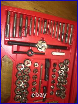 Snap On TDTDM117 117-Piece Master Deluxe Tap and Die Set Metric and SAE