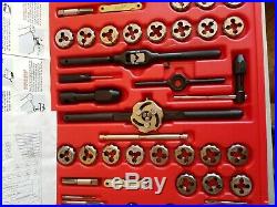 Snap-On TDTDM500 76 Piece Tap & Die Set Used once MINT CONDITION