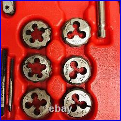 Snap-On Tap and Die Set 76 Piece Metric & SAE, TDTDM500 missing pieces
