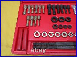 Snap On Tools RTD48 48 Piece Master Rethreading Set Fractional & Metric In Case