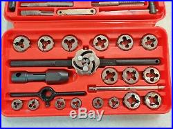 Snap On Tools TDM-117A 41 Pc. Metric Tap and Die Set Great Condition