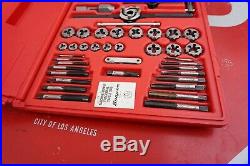 Snap On Tools TDTDM500 76 Piece Tap and Die Inch/Metric Set In Case, COMPLETE