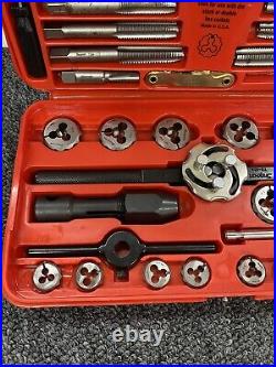 Snap On Tools USA Tap And Die Set Kit Metric Tdm-117a