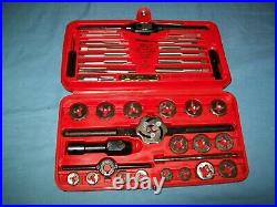 Snap-onT TDM117A 41-piece 3 to 12 mm NF / NC METRIC Tap and Die Set Looks Unused