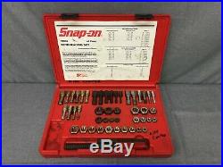 Snap-on Rtd48 48 Piece Fractional And Metric Rethreading Set Tap Die