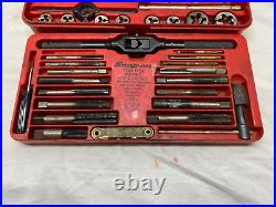 Snap-on TDM117A 41 Piece Metric Tap and Die Set COMPLETE with Case