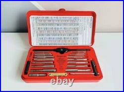Snap-on TDM117A 41-piece 3 to 12 mm NF / NC METRIC Tap and Die Set
