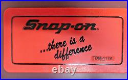 Snap-on TDM-117A 41 Piece Metric Tap & Die Set new Factory Sealed