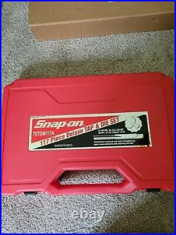 Snap-on TDTDM117A metric and SAE tap and die MASTER SET 117 piece set